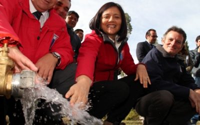 SUBSECRETARIA SILVA PONE EN SERVICIO UNA PLANTA POTABILIZADORA DE AGUA EN PADRE LAS CASAS