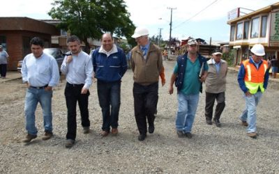 MOP avanza con obras de pavimentación de tercera etapa del camino Carahue-Puerto Domínguez