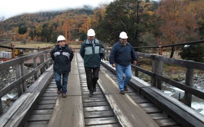 MOP ejecuta trabajos de mantenimiento a caminos de acceso a Centros Turísticos de la Araucanía.
