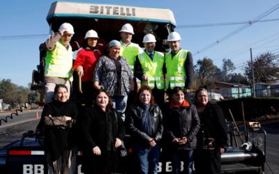 SUBSECRETARIA SILVA VISITA OBRAS DE DOBLE VÍA TEMUCO-LABRANZA Y ANUNCIA NUEVAS OBRAS DE VIALIDAD