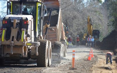 MOP Y GOBIERNO REGIONAL DESARROLLA INTENSOS TRABAJOS PARA PAVIMENTAR RUTA DE LA SEXTA FAJA GORBEA
