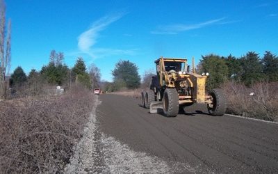 MOP comenzó trabajos de pavimentación de 10 kilómetros del camino Curacautín – Termas de Tolhuaca