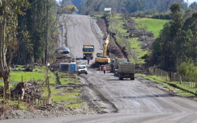AVANZAN OBRAS DE PAVIMENTACION DE RUTA ALMAGRO – BARROS ARANA QUE UNIRA NUEVA IMPERIAL CON TEODORO SCHMIDT