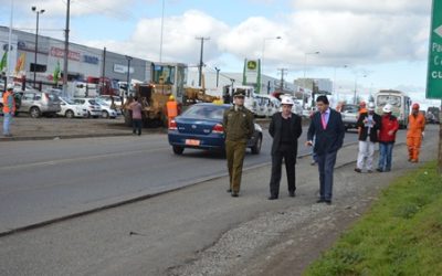 MOP INICIA LAS OBRAS DE AMPLIACION  PARA MEJORAR EL TRAFICO VEHICULAR DEL ACCESO SUR DE TEMUCO