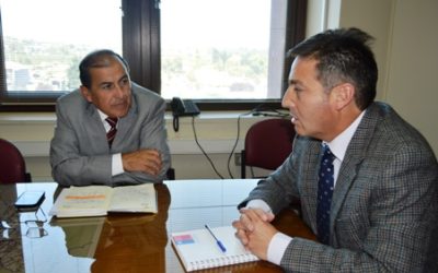 SEREMI MOP Y ALCALDE DE LAUTARO PASAN REVISTA A PROYECTOS  DE INFRAESTRUCTURA DE LA COMUNA