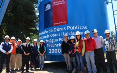 MOP: UN 90 % DE AVANCE PRESENTAN OBRAS DE SISTEMA DE AGUA POTABLE RURAL DE PIRCUNCHE EN VILCUN