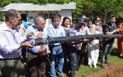 MOP  INICIO OBRAS DE NUEVO SISTEMA DE AGUA POTABLE RURAL PARA FAMILIAS DE PUCON