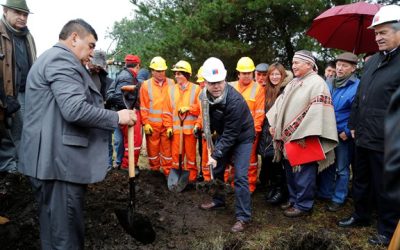 MINISTRO UNDURRAGA DA INICIO A OBRAS DE INSTALACION  DE SISTEMA DE AGUA POTABLE RURAL DE CUICUICURA, EN LA COMUNA  FREIRE