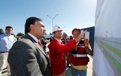 Subsecretario Palacios inspecciona avances de nueva Avenida Recabarren de Temuco