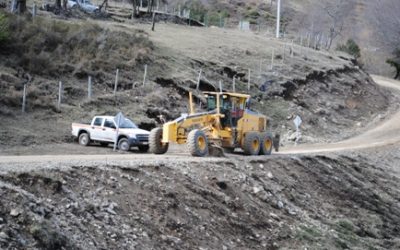 MOP realiza trabajos de conservación en caminos rurales de la provincia de Cautín