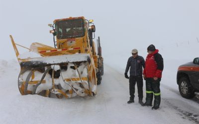 VIALIDAD TRABAJA DE MANERA INTENSA PARA MANTENER HABILITADOS PASOS FRONTERIZOS EN LA ARAUCANIA