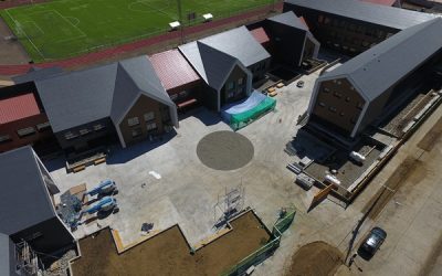 MOP: obras del Liceo e Internado C-14 de Lonquimay presentan un 95% de avance