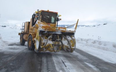 MOP RESTABLECIÓ TRÁNSITO EN PASO INTERNACIONAL PINO HACHADO EN LA REGIÓN DE LA ARAUCANÍA