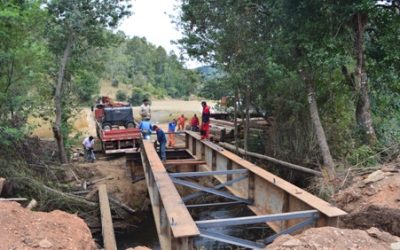 MOP mejora conectividad de los habitantes de Colico en Carahue,  con la construcción de nuevo puente