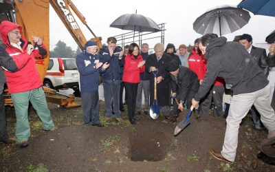 Ministra Loreto Silva encabeza primera piedra de segunda etapa del bypass de Pucón