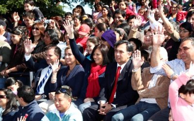 Subsecretaria Silva encabeza actividad de navidad en Padre las Casas.